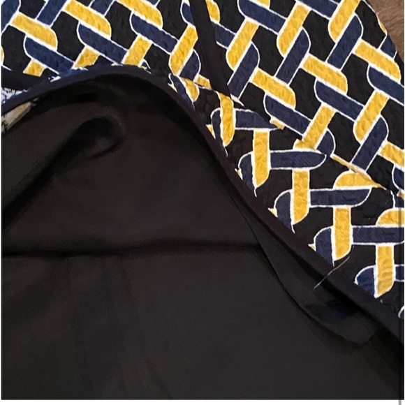 MISS WU EUC WOMENS LINED SKIRT BOTTOMS SUMMER FALL WINTER CASUAL BLACK SIZE 6 - Picture 2 of 4